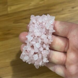 Rose Quartz Beaded Bracelet